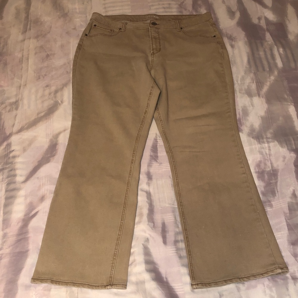 Bootcut Women's size Beige Denim jeans